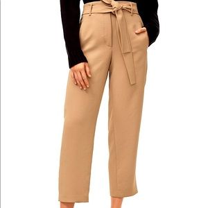 Wilfred Jallade Crepe pants with tie belt